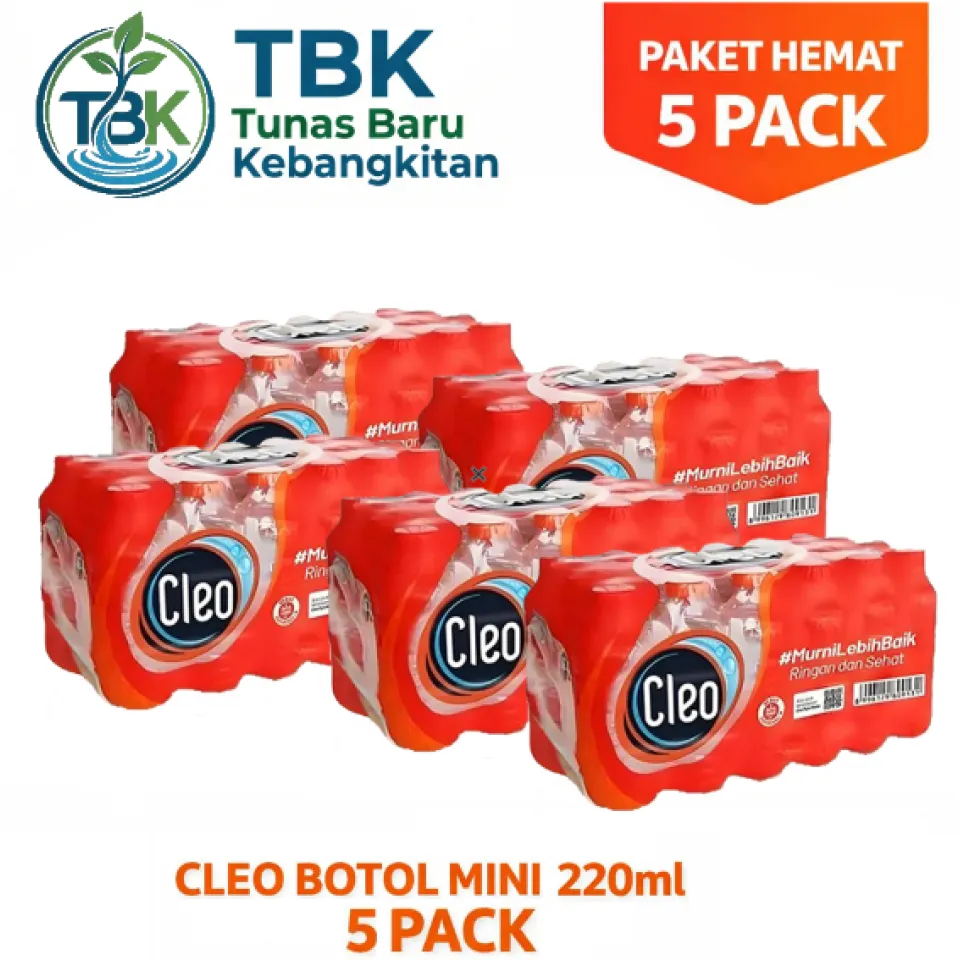 CLEO 220 ML PAKET HEMAT 5 PACK — foto 1